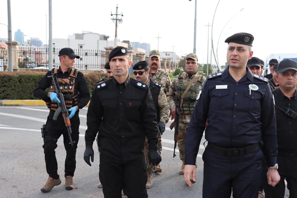 پۆلیسی هەولێر و تیمی پۆلیسی فڕۆکەوانی ئۆپەراسیۆنێكیان ئەنجامدا